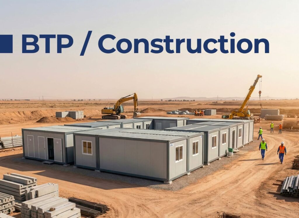 Comment bien dimensionner sa base de vie de chantier ?